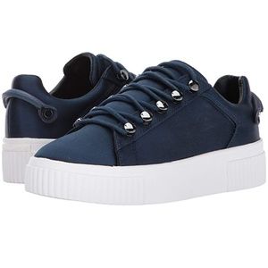 KENDALL + KYLIE Navy Platform Rae Sneakers